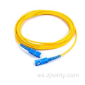 Tight Buffer Cable de fibra óptica 1-12 núcleos GJFJV